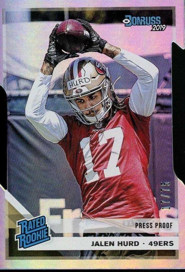Jalen Hurd [Silver Die Cut Press Proof] #341