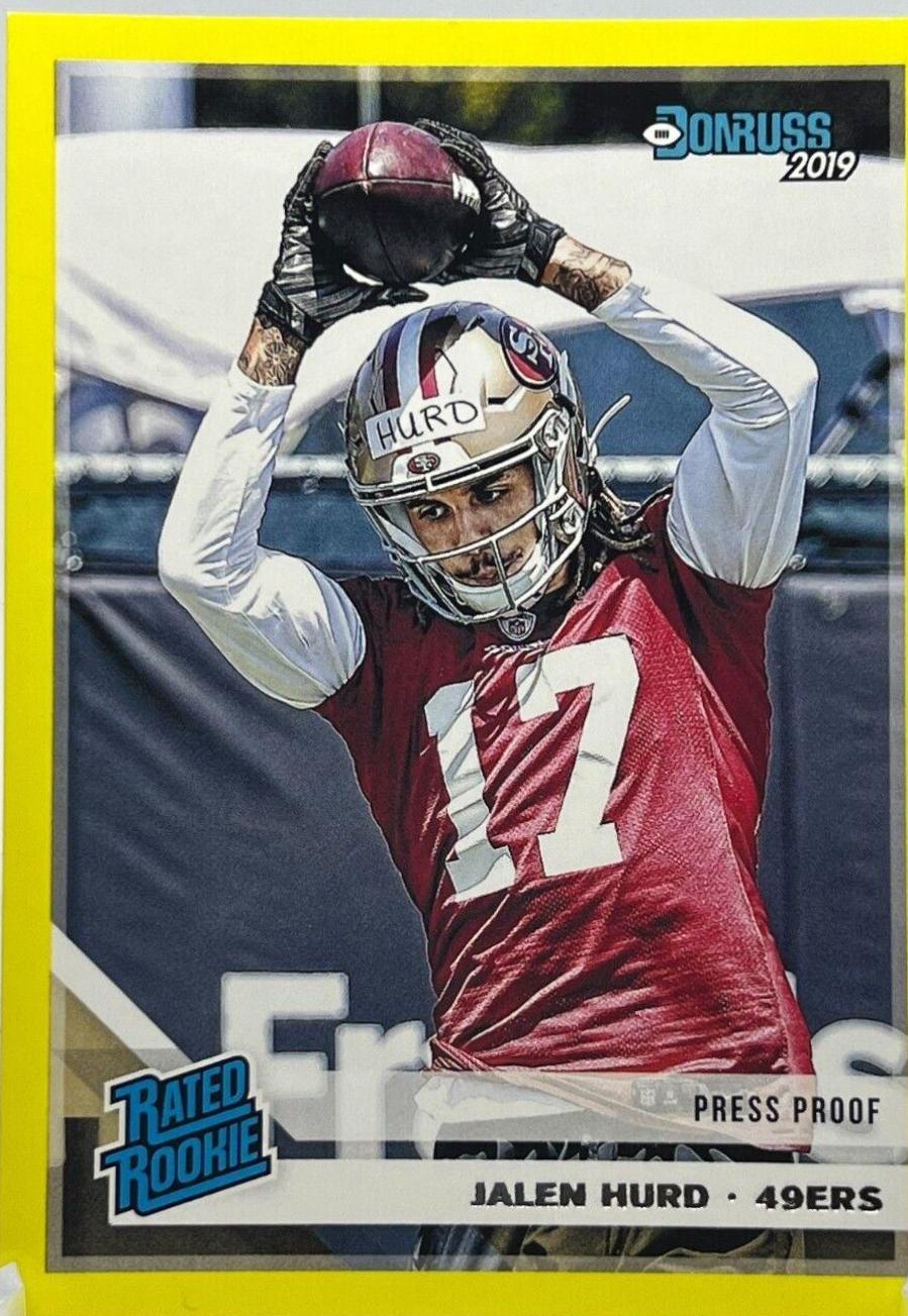 Jalen Hurd [Yellow Press Proof] #341
