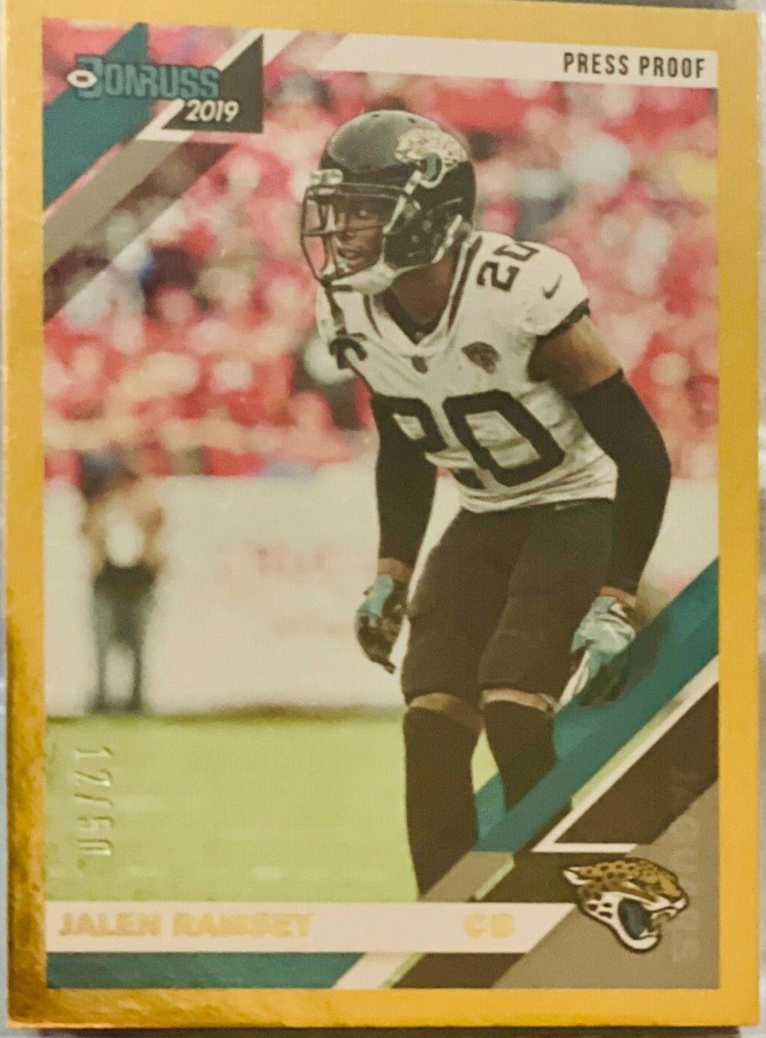 Jalen Ramsey [Gold Press Proof] #125