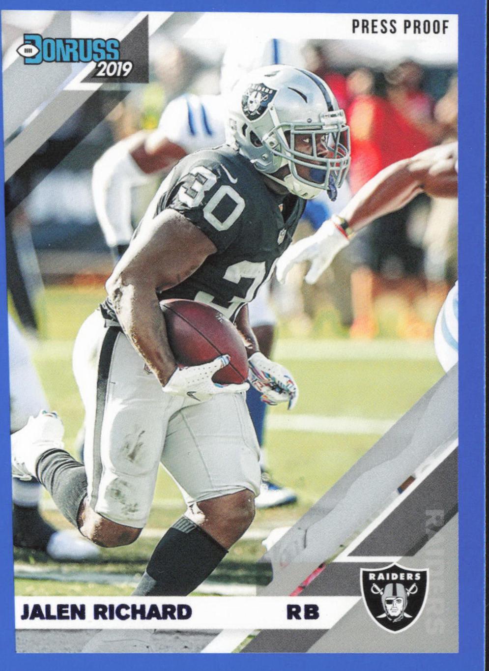 Jalen Richard [Blue Press Proof] #198