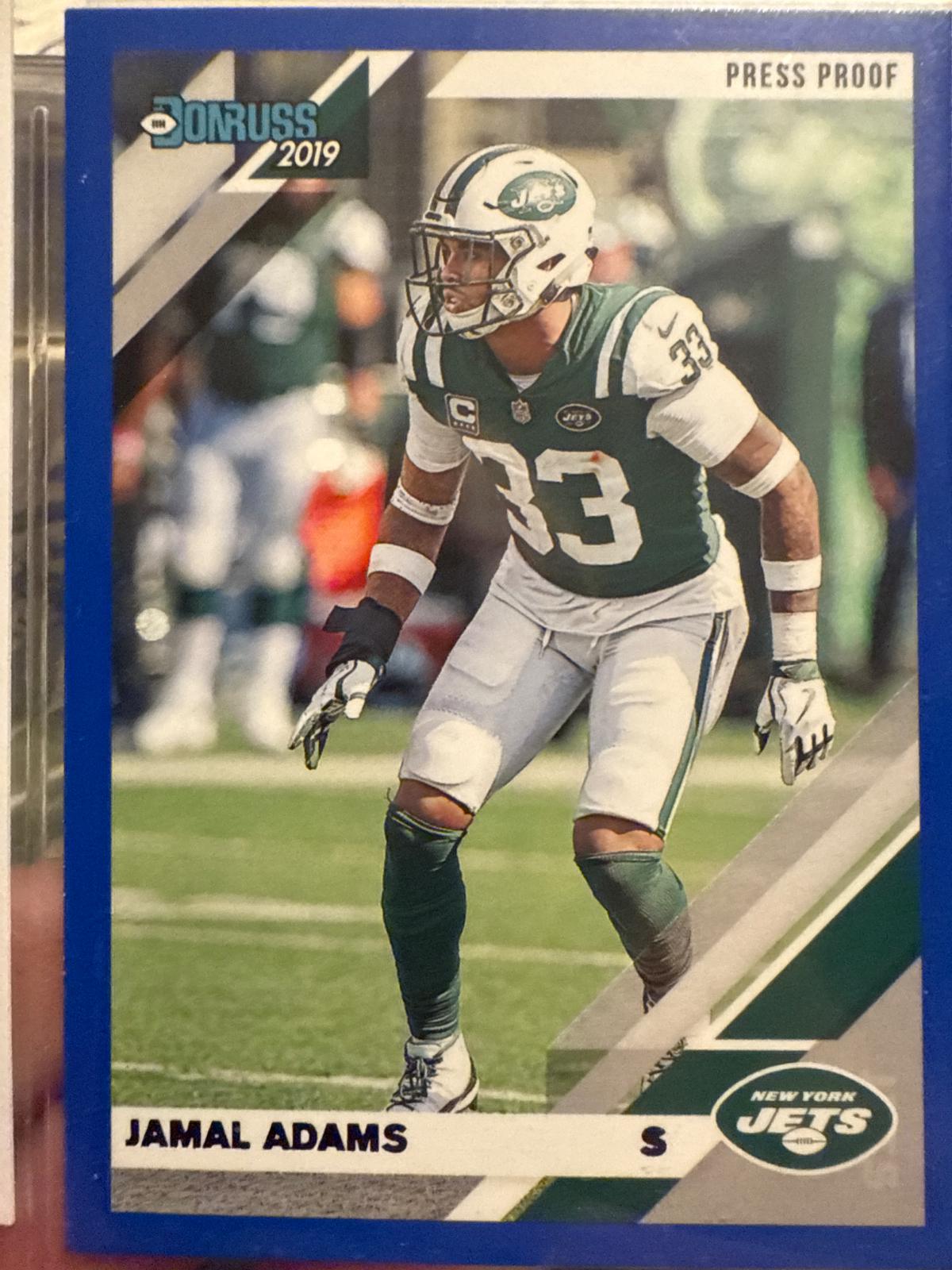 Jamal Adams [Blue Press Proof] #188