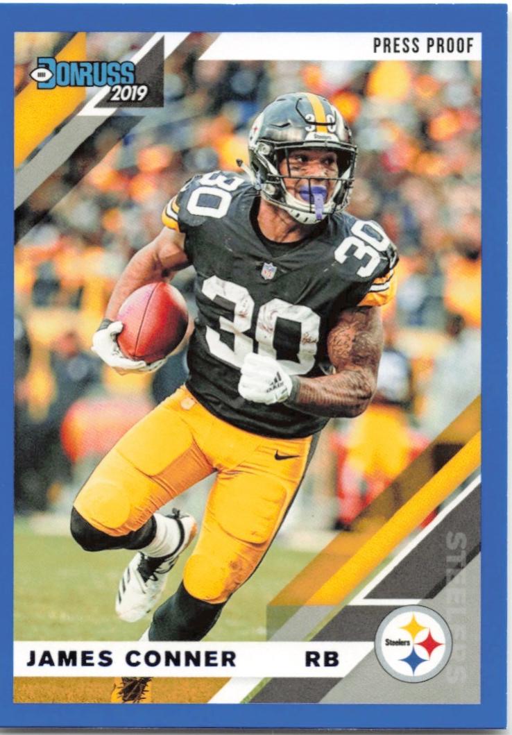 James Conner [Blue Press Proof] #214