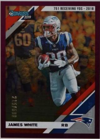 James White [Season Stat Line] #166