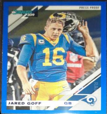 Jared Goff [Blue Press Proof] #138