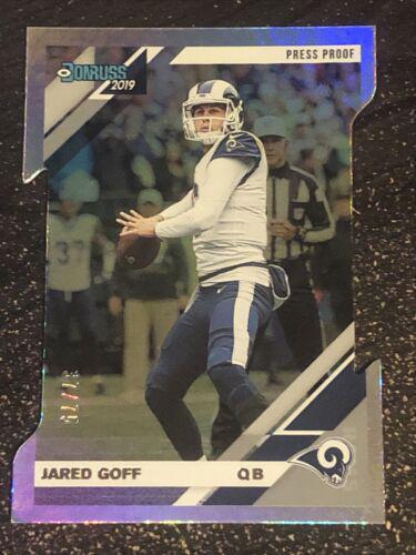 Jared Goff [Silver Die Cut Press Proof] #138