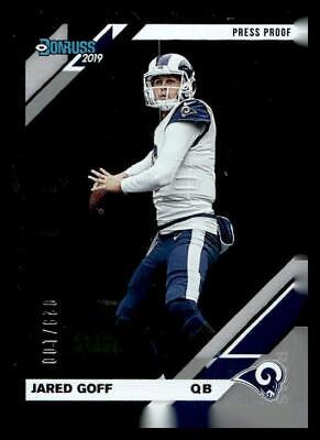 Jared Goff [Silver Press Proof] #138