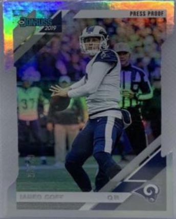Jared Goff [Yellow Press Proof] #138