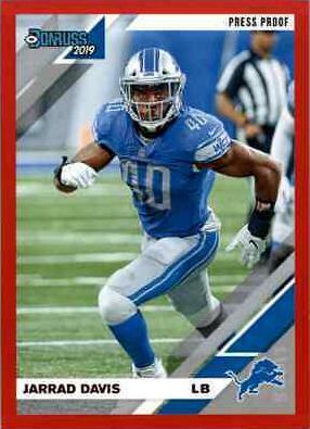Jarrad Davis [Red Press Proof] #95