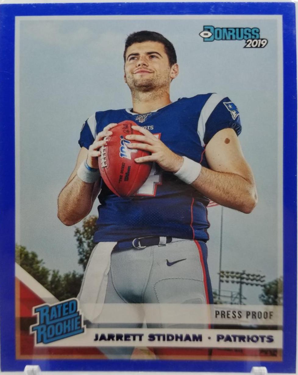 Jarrett Stidham [Blue Press Proof] #307