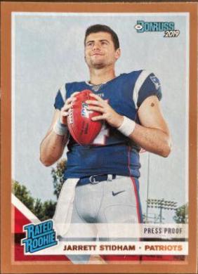 Jarrett Stidham [Bronze Press Proof] #307