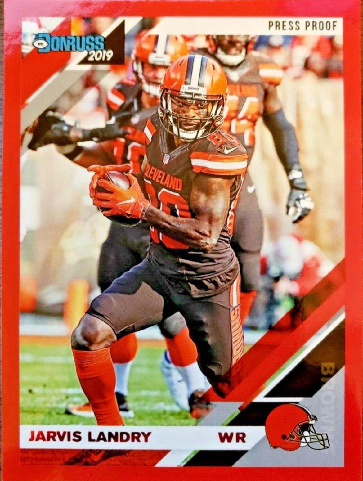 Jarvis Landry [Red Press Proof] #67