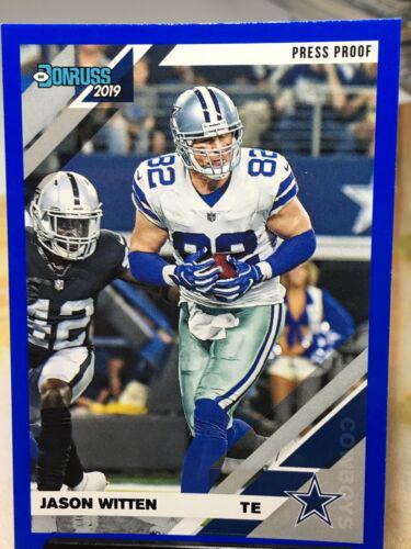 Jason Witten [Blue Press Proof] #74