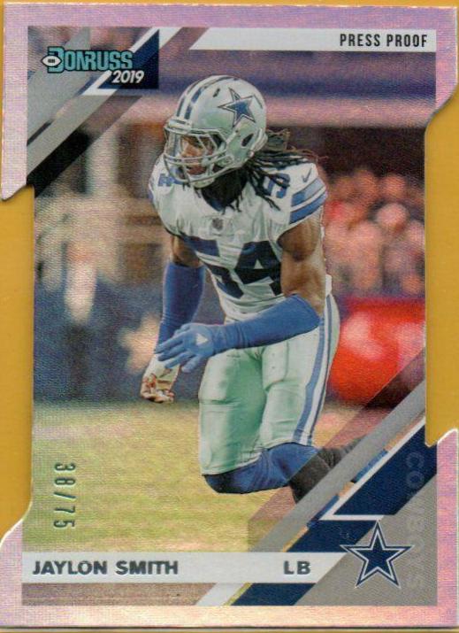 Jaylon Smith [Silver Die Cut Press Proof] #79