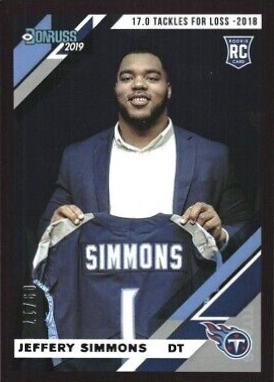 Jeffery Simmons [Season Stat Line] #258