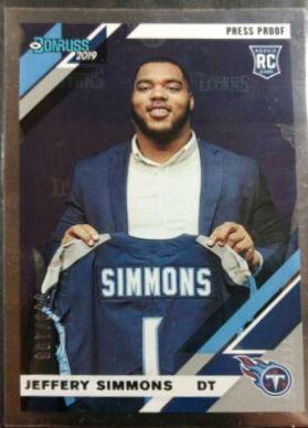 Jeffery Simmons [Silver Press Proof] #258
