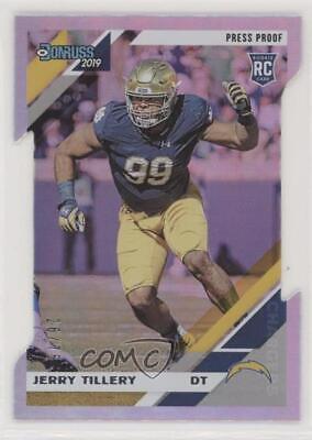 Jerry Tillery [Silver Die Cut Press Proof] #262