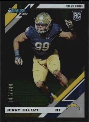 Jerry Tillery [Silver Press Proof] #262
