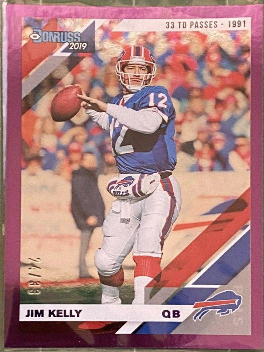 Jim Kelly [Season Stat Line] #40