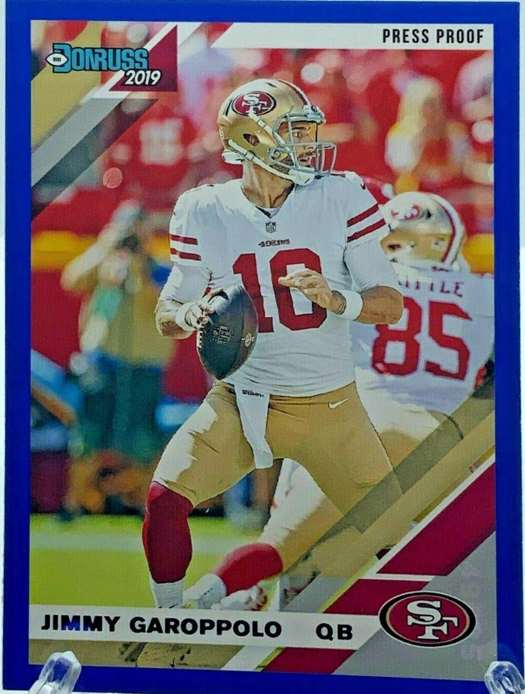 Jimmy Garoppolo [Blue Press Proof] #219