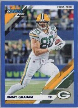 Jimmy Graham [Blue Press Proof] #102