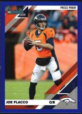 Joe Flacco [Blue Press Proof] #82