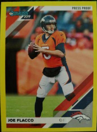 Joe Flacco [Yellow Press Proof] #82