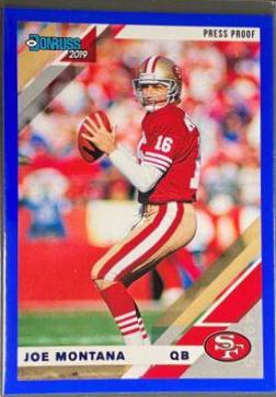 Joe Montana [Blue Press Proof] #226