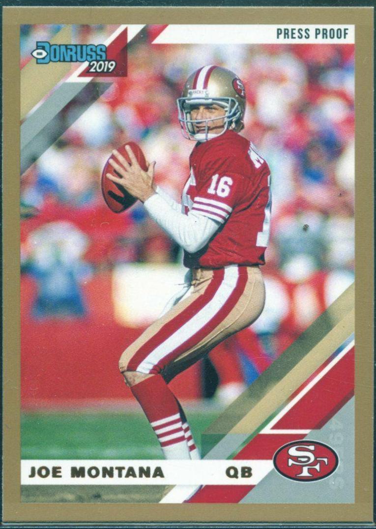 Joe Montana [Bronze Press Proof] #226