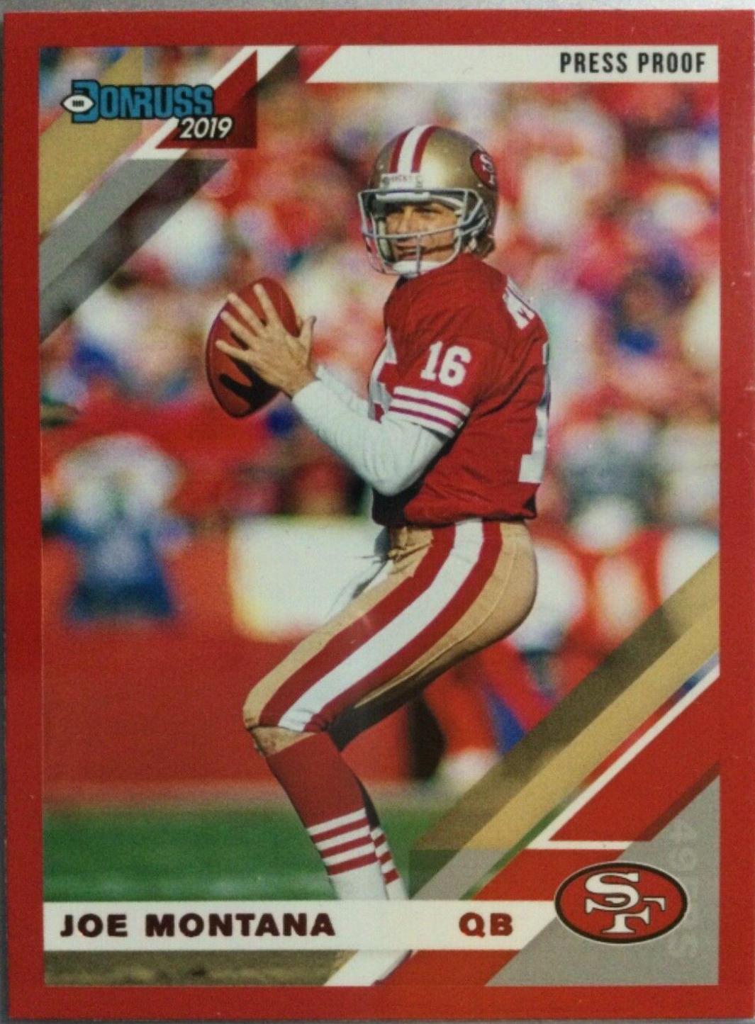 Joe Montana [Red Press Proof] #226