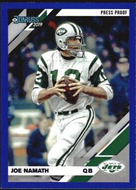 Joe Namath [Blue Press Proof] #193
