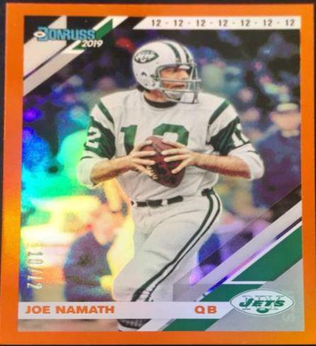 Joe Namath [Jersey Number] #193