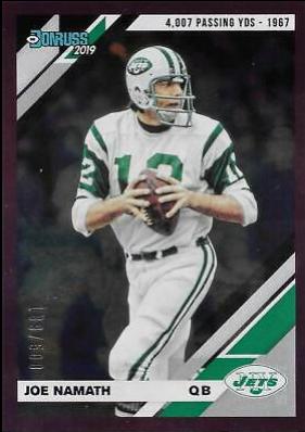 Joe Namath [Season Stat Line] #193