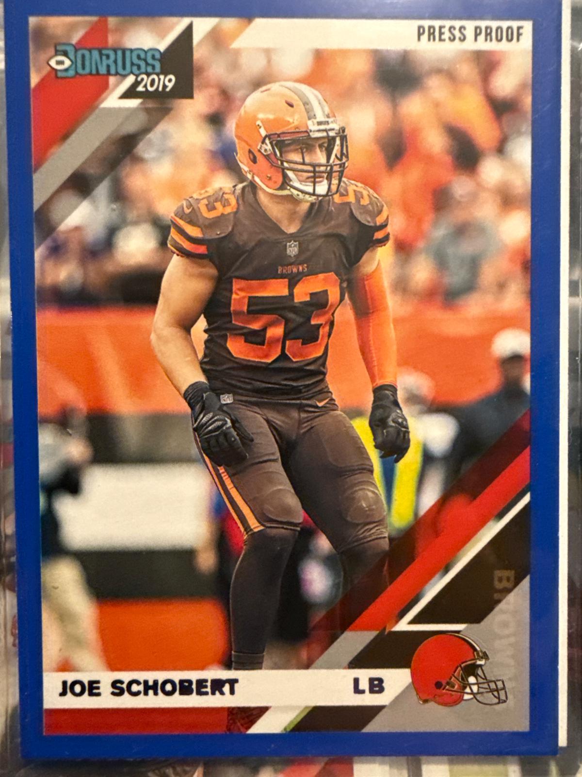 Joe Schobert [Blue Press Proof] #71