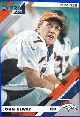 John Elway [Blue Press Proof] #89