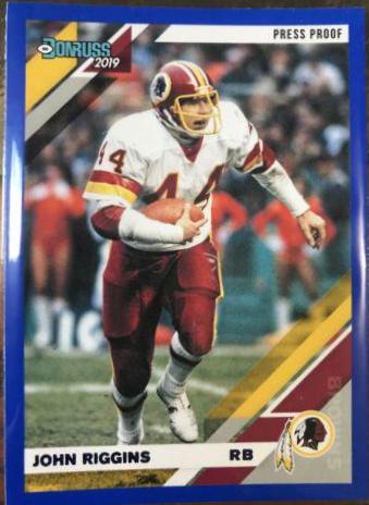 John Riggins [Blue Press Proof] #184