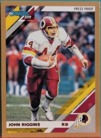 John Riggins [Bronze Press Proof] #184