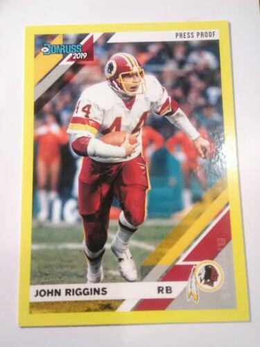 John Riggins [Yellow Press Proof] #184