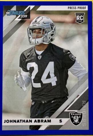 Johnathan Abram [Blue Press Proof] #261