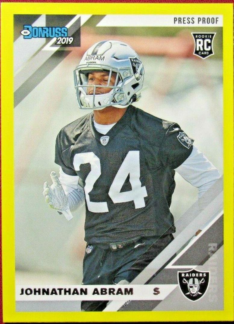 Johnathan Abram [Yellow Press Proof] #261