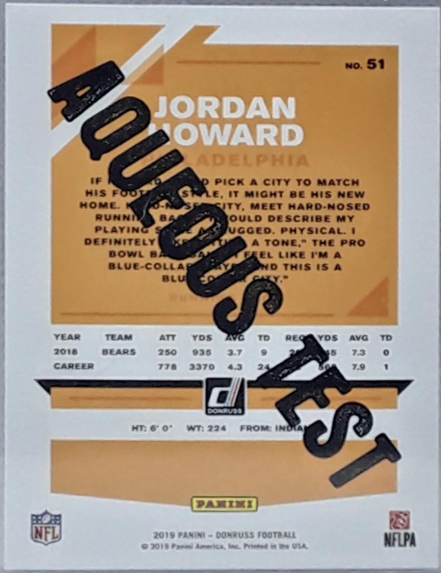 Jordan Howard [Aqueous Test] #51