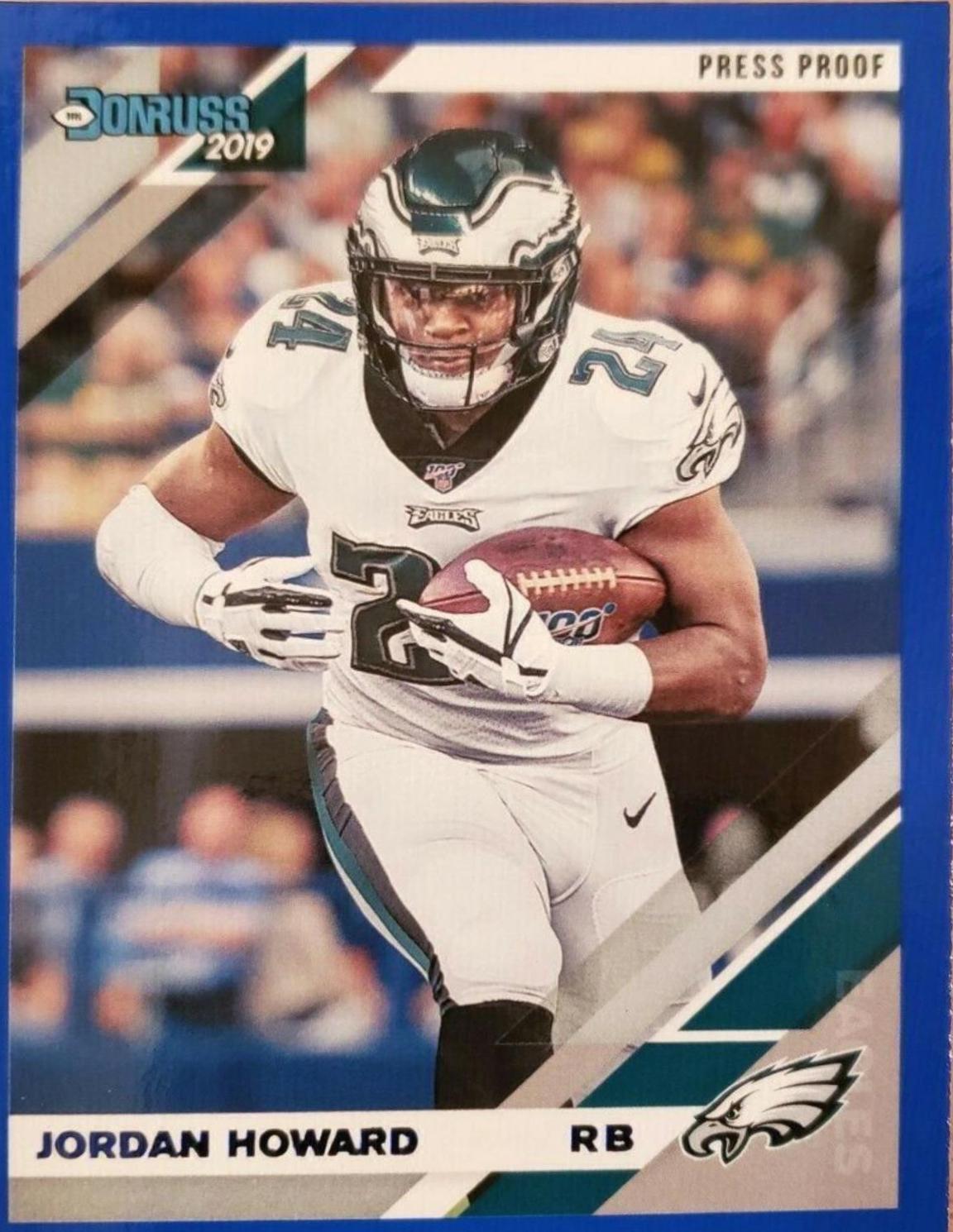 Jordan Howard [Blue Press Proof] #51