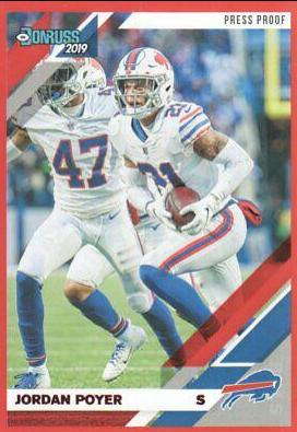 Jordan Poyer [Red Press Proof] #38