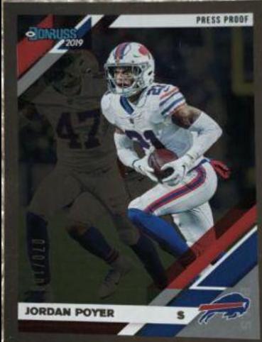Jordan Poyer [Silver Press Proof] #38