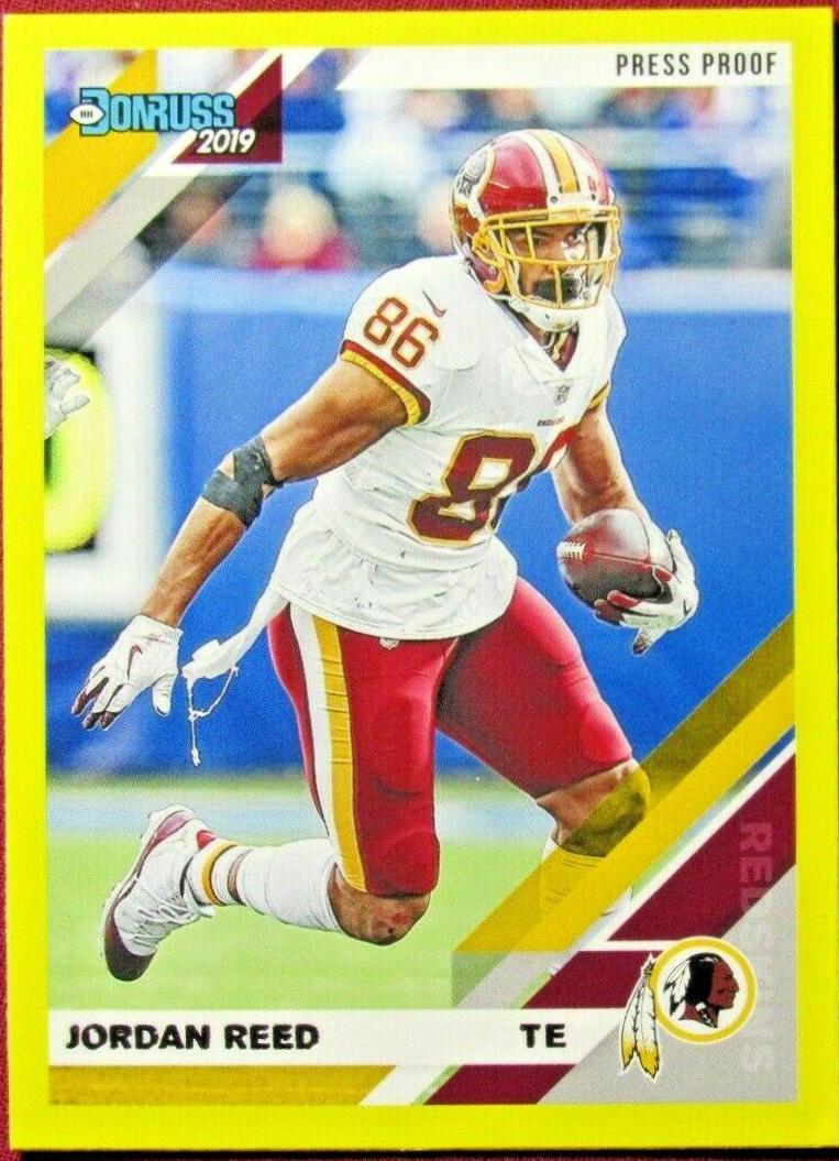 Jordan Reed [Yellow Press Proof] #191