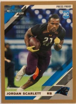 Jordan Scarlett [Bronze Press Proof] #252