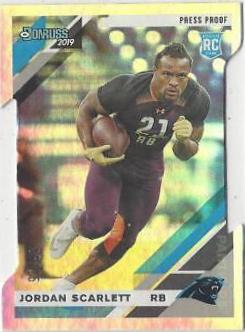 Jordan Scarlett [Silver Die Cut Press Proof] #252
