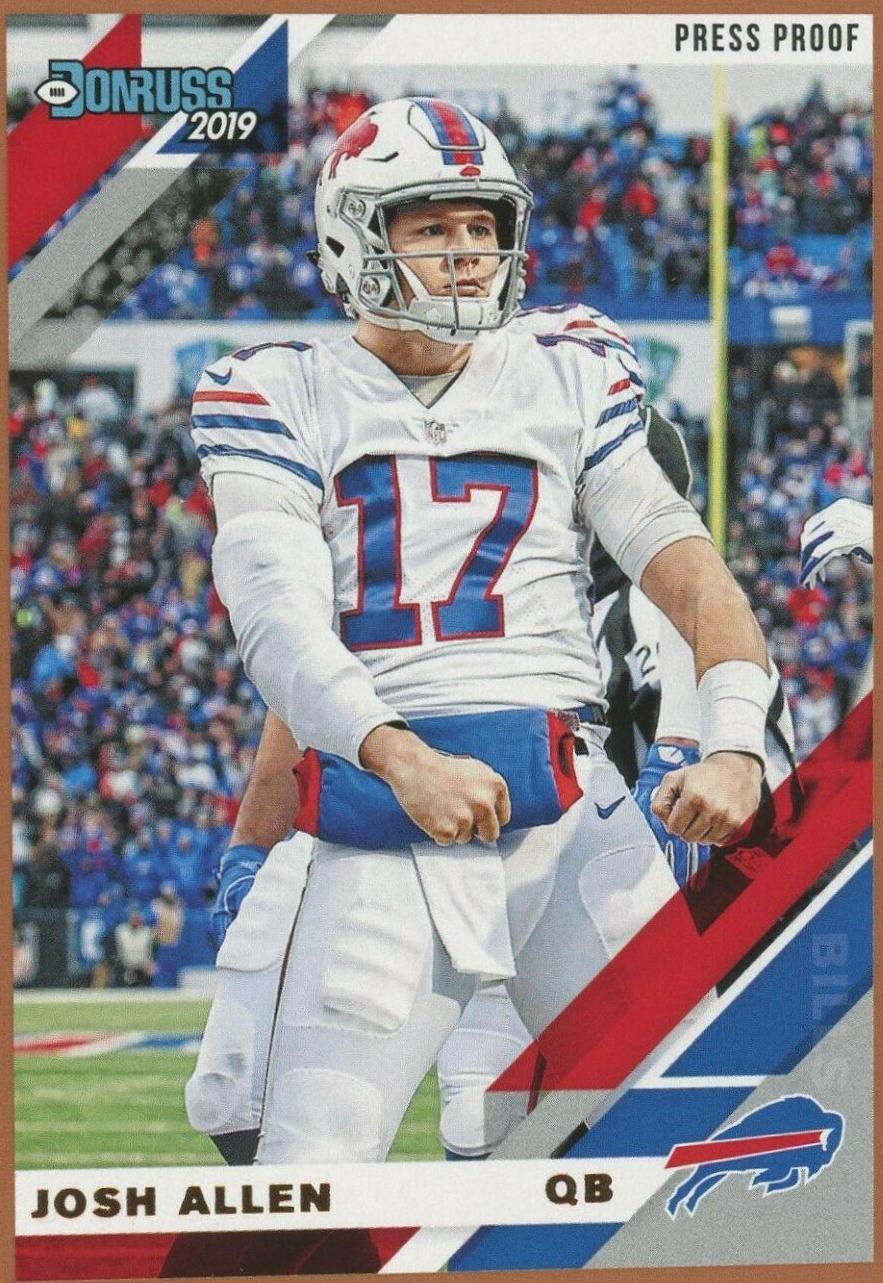 Josh Allen [Bronze Press Proof] #33