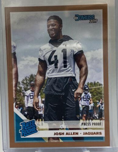 Josh Allen [Bronze Press Proof] #343