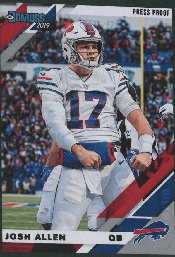Josh Allen [Green Press Proof] #343