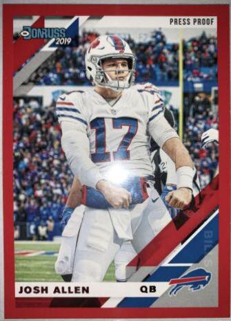 Josh Allen [Red Press Proof] #33